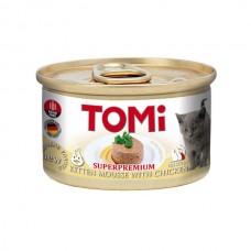 TOMi Kitten Mousse with Chicken Мусс КУРИЦА корм для котят 85 г (166529)